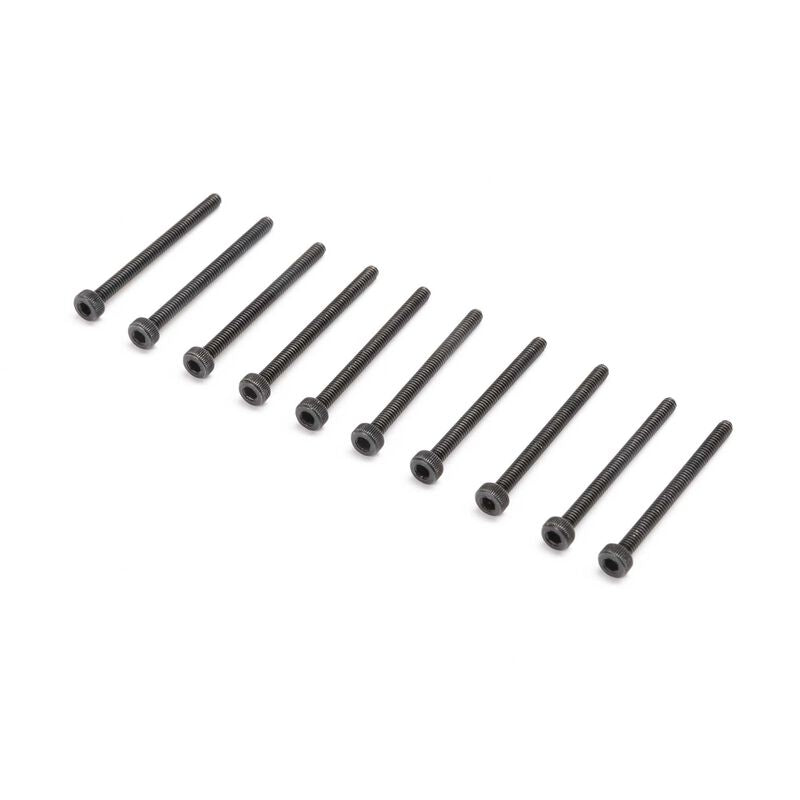 LOSI LOS215010 Cap Head Screws, M2x25mm (10)