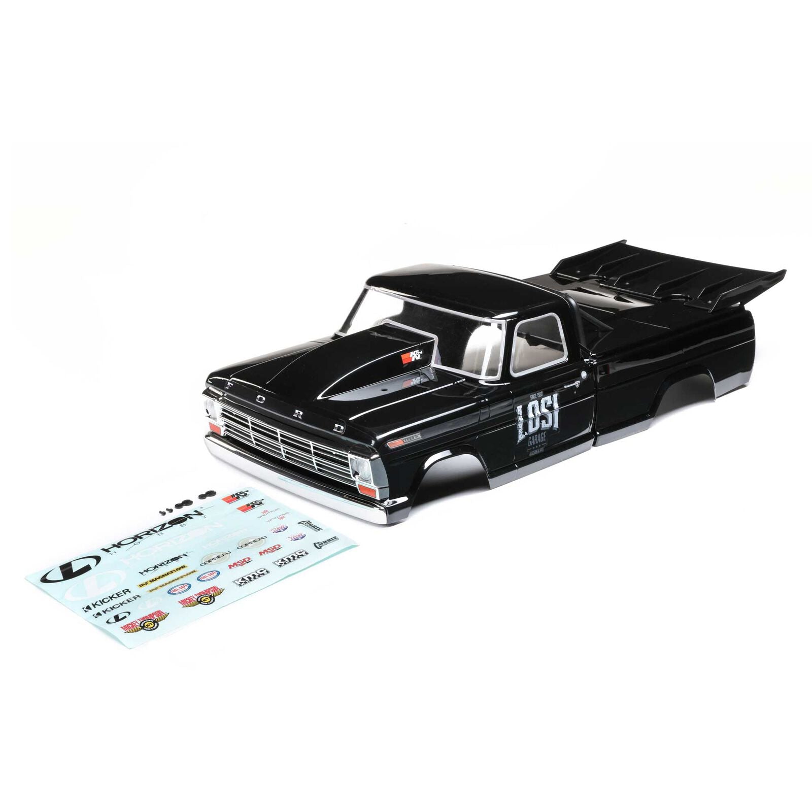 LOSI LOS230093 1968 F100 Body Set, Losi Garage: 22S Drag Car