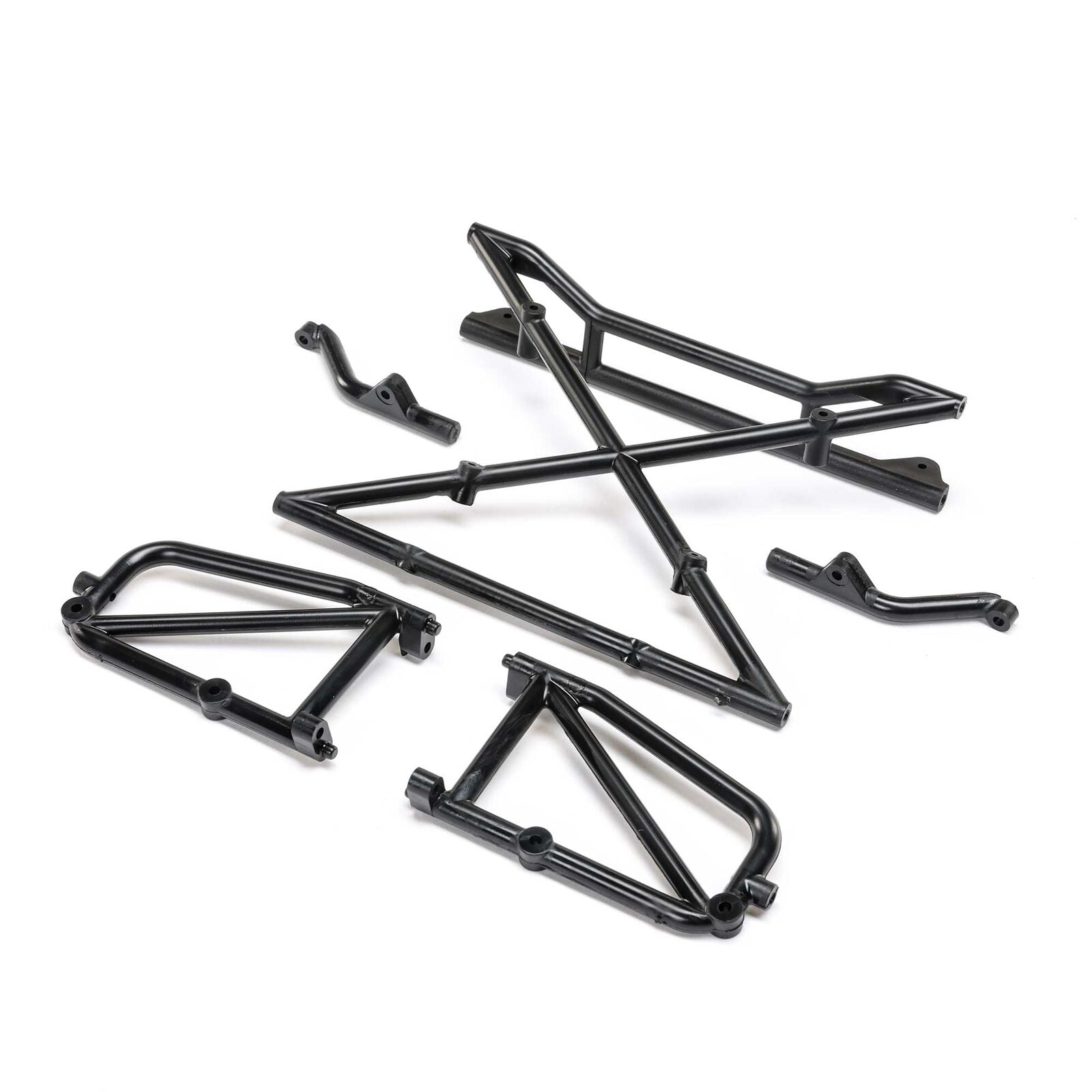 LOSI LOS230127 Shock Tower, Rear Body & Center Brace: 1/10 Baja Rey 2.0