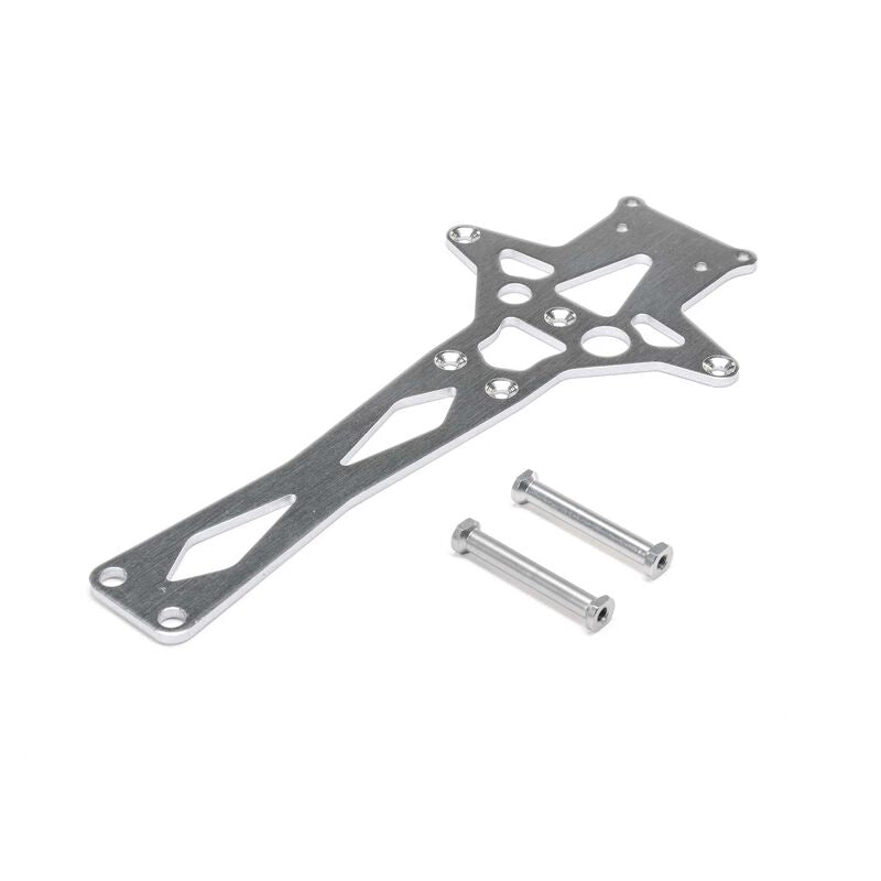 LOSI LOS231112 Losi Center Chassis Brace & Standoffs: 1/10 Baja Rey 2.0