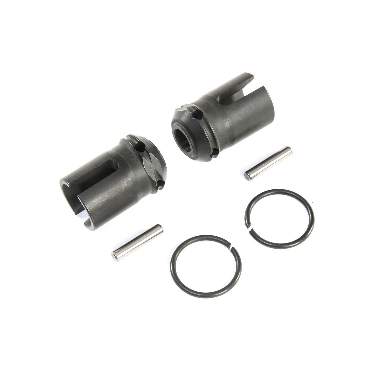 LOSI LOS252090 Front/Rear Center Drive Dogbone Coupler (2): 5ive-T 2.0