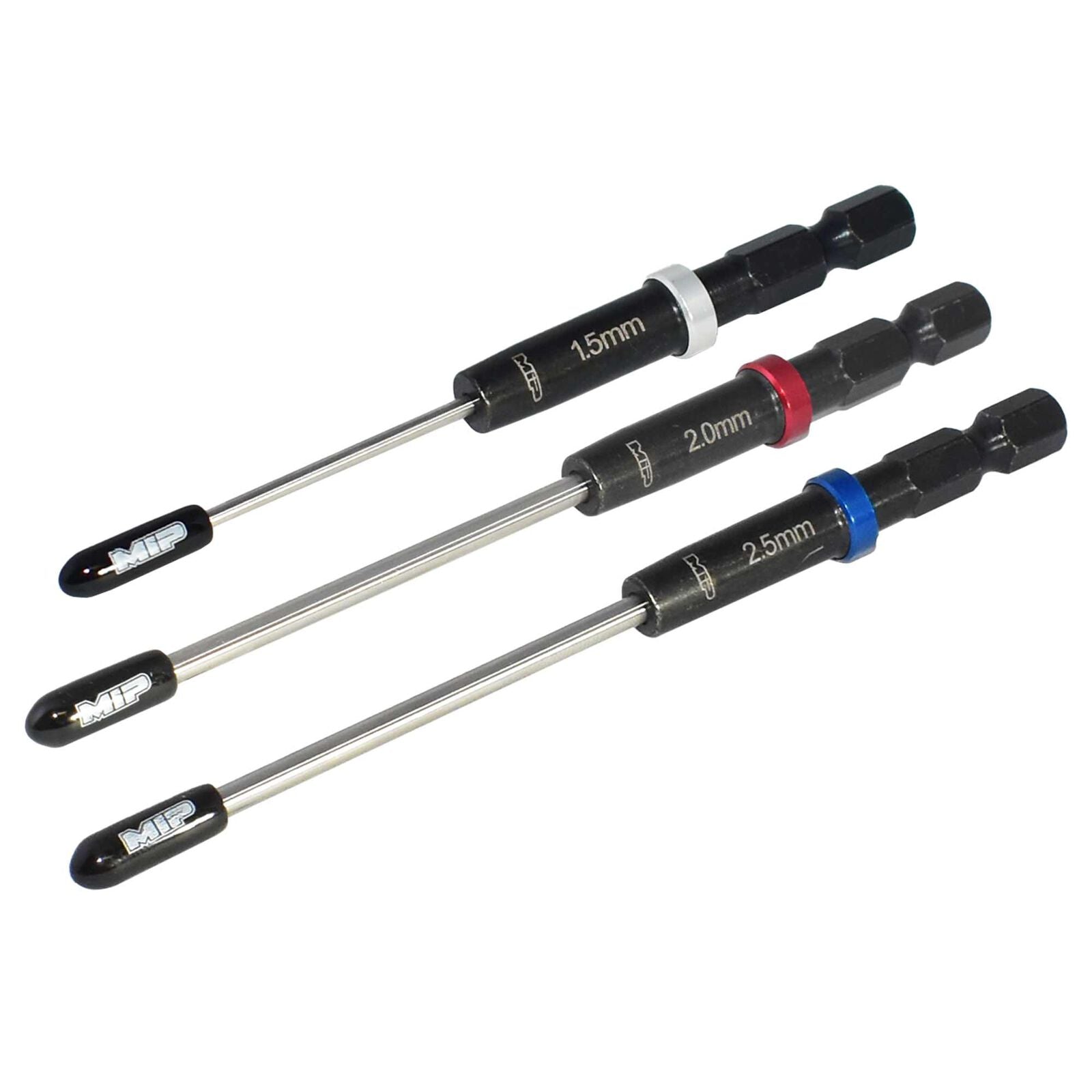MIP 9612 Speed Tip™ Hex Driver Wrench Set Gen 2, Metric (3), 1.5mm, 2.0mm, & 2.5mm