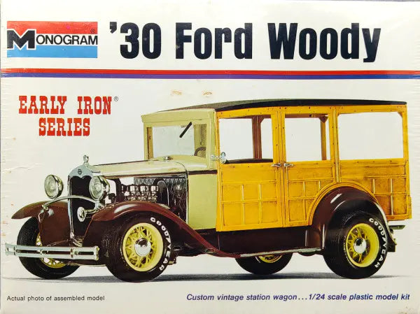 MONOGRAM 7553 *DISC* 1/24 1930' Ford Woody