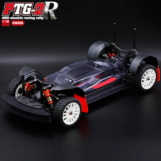 LC RACING PTG-2R 1/10 4WD Rally Car Kit Chassis (Assembled) (No Battery, Charger, Transmitter, & Receiver)