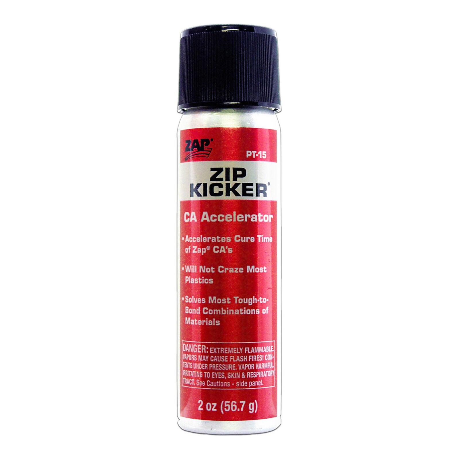 ZAP PT-15 Zip Kicker CA Accelerator, Aerosol, 2 oz