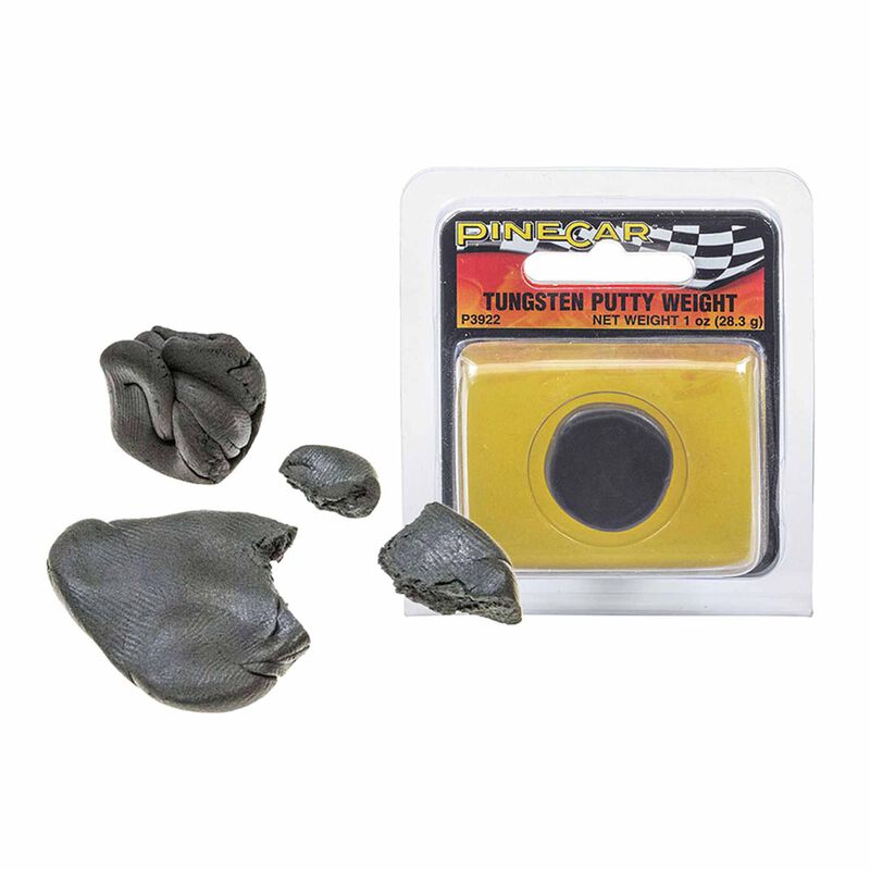 PINECAR P3922 Tungsten Putty, 1 oz.
