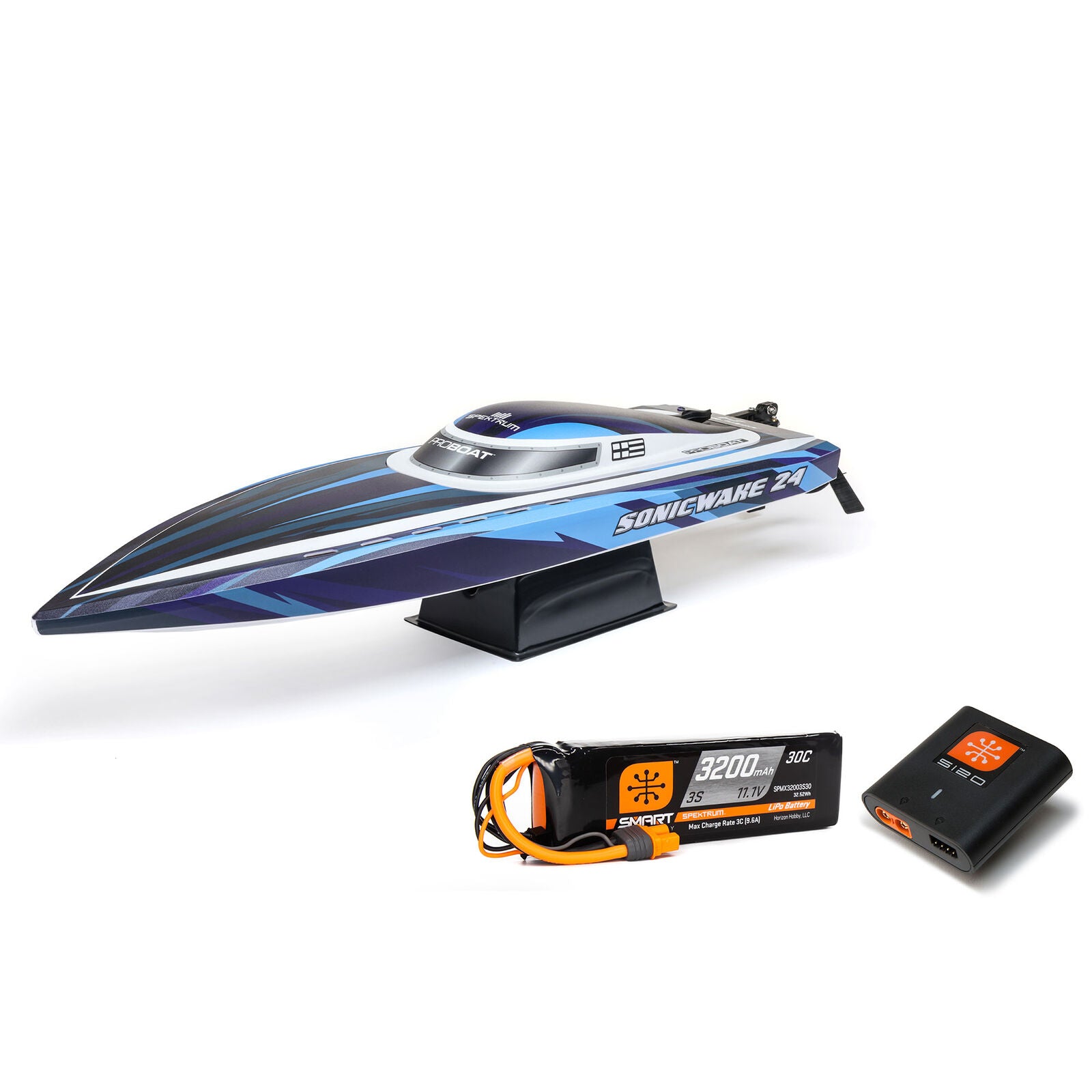 PROBOAT PRB1992 Sonicwake 24" Self-Righting Brushless Deep-V RTR (Battery & Charger Included)