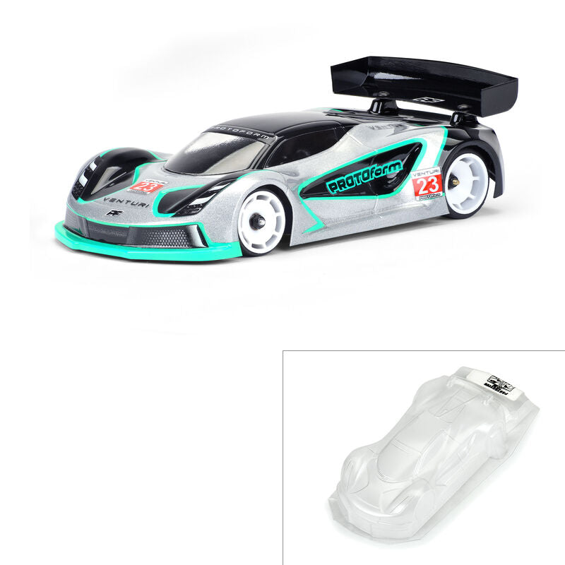PROTOFORM 1593-20 1/28 Venturi GT Light Weight Clear Body: Mini-Z