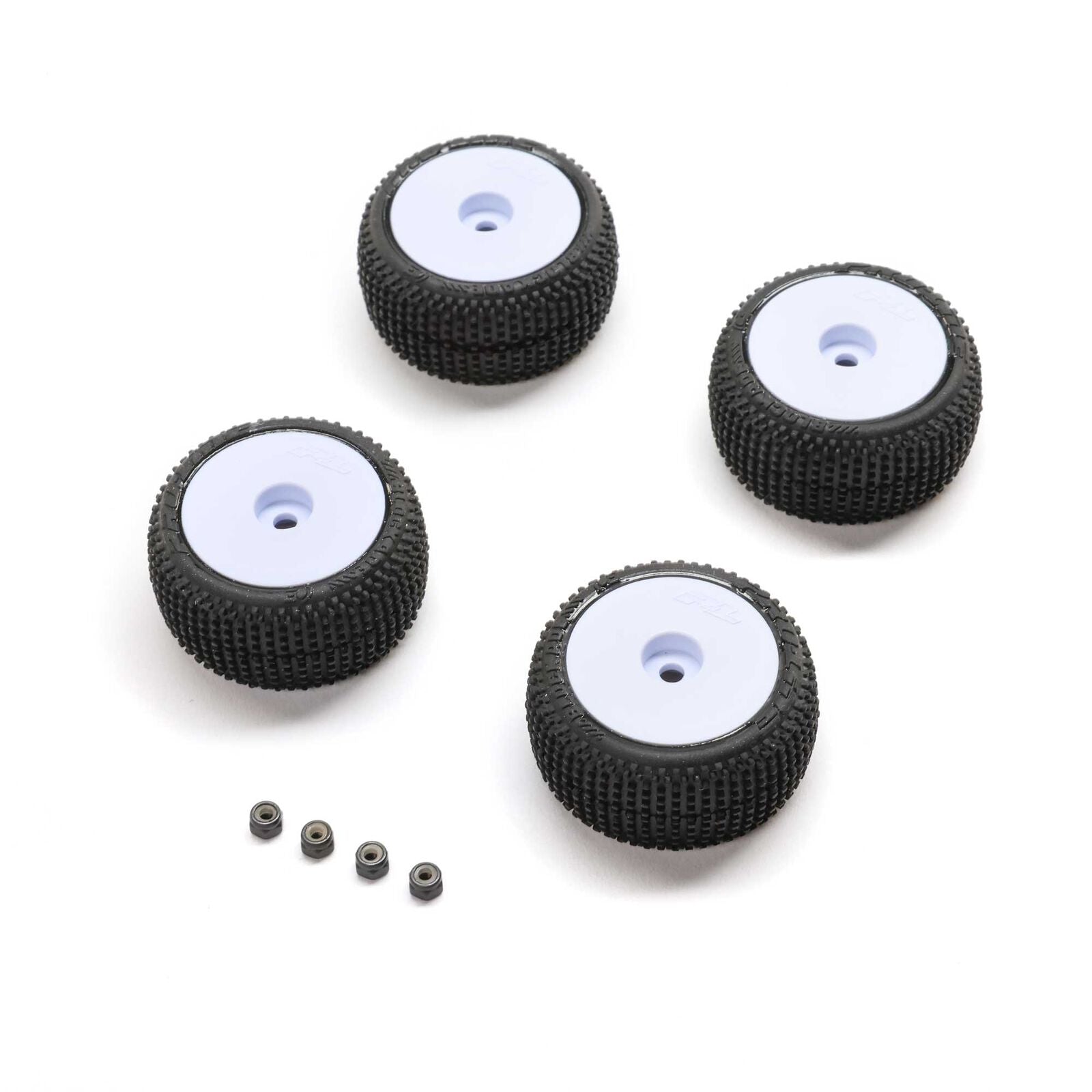 PROLINE PRO-2633 Blockade Tire, Pro-Line OE, Wheel, White, Mounted: Micro-T