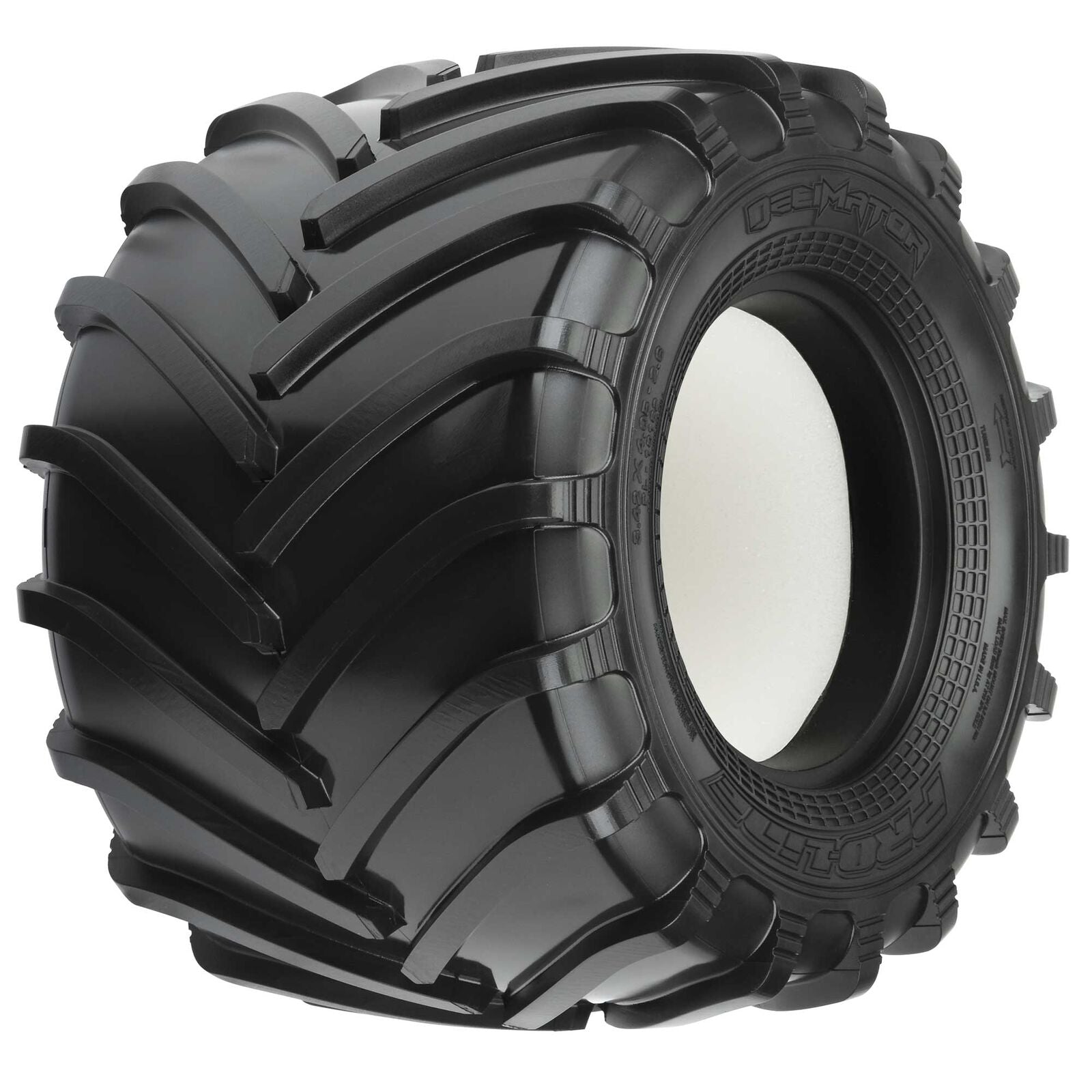 PROLINE 10162-02 Decimator 2.6" M3 Tires, F/R (2): Clod Buster
