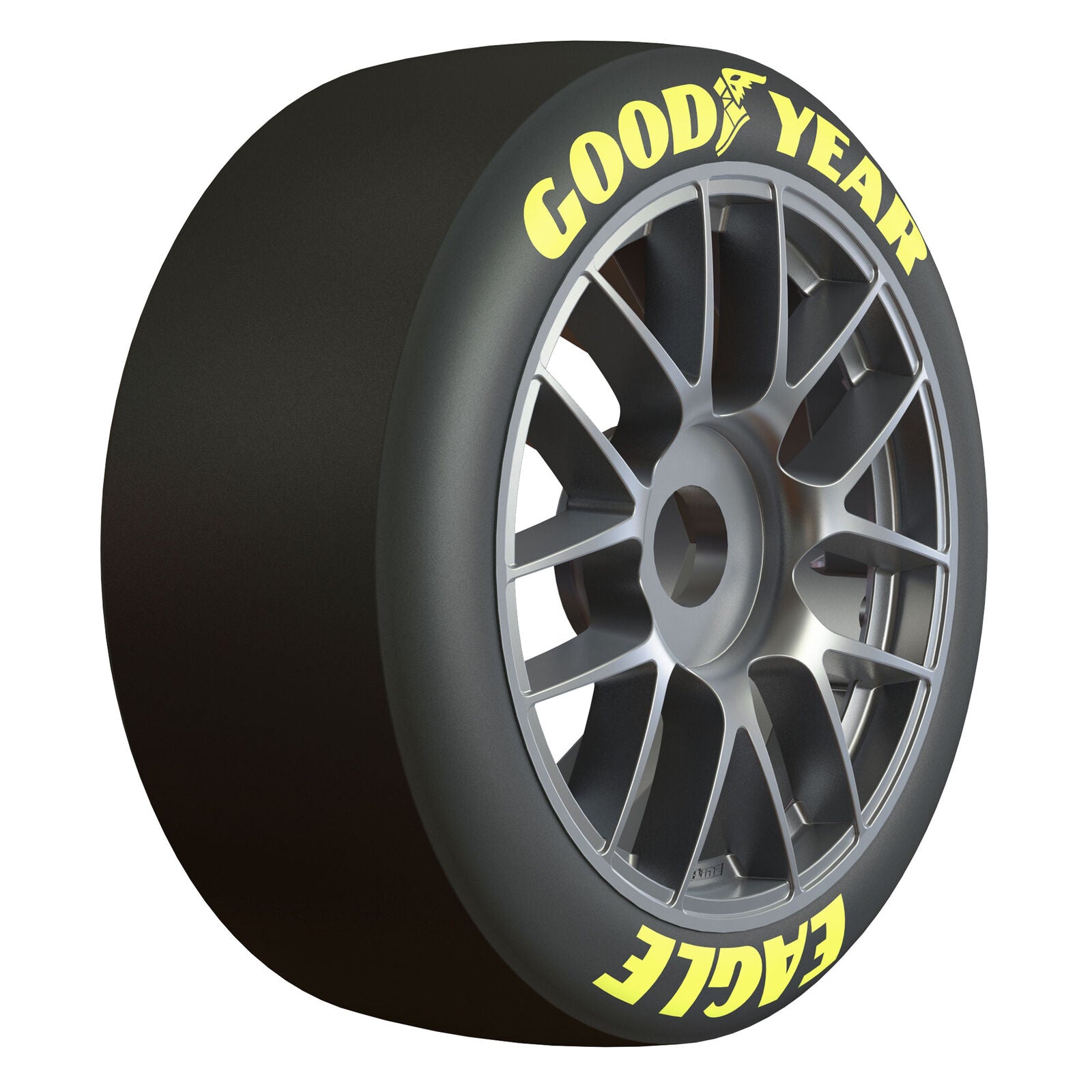 PROLINE PRO1023311 1/7 Goodyear NASCAR Cup F/R Belted MTD 17mm Gunmetal: Infraction 6S