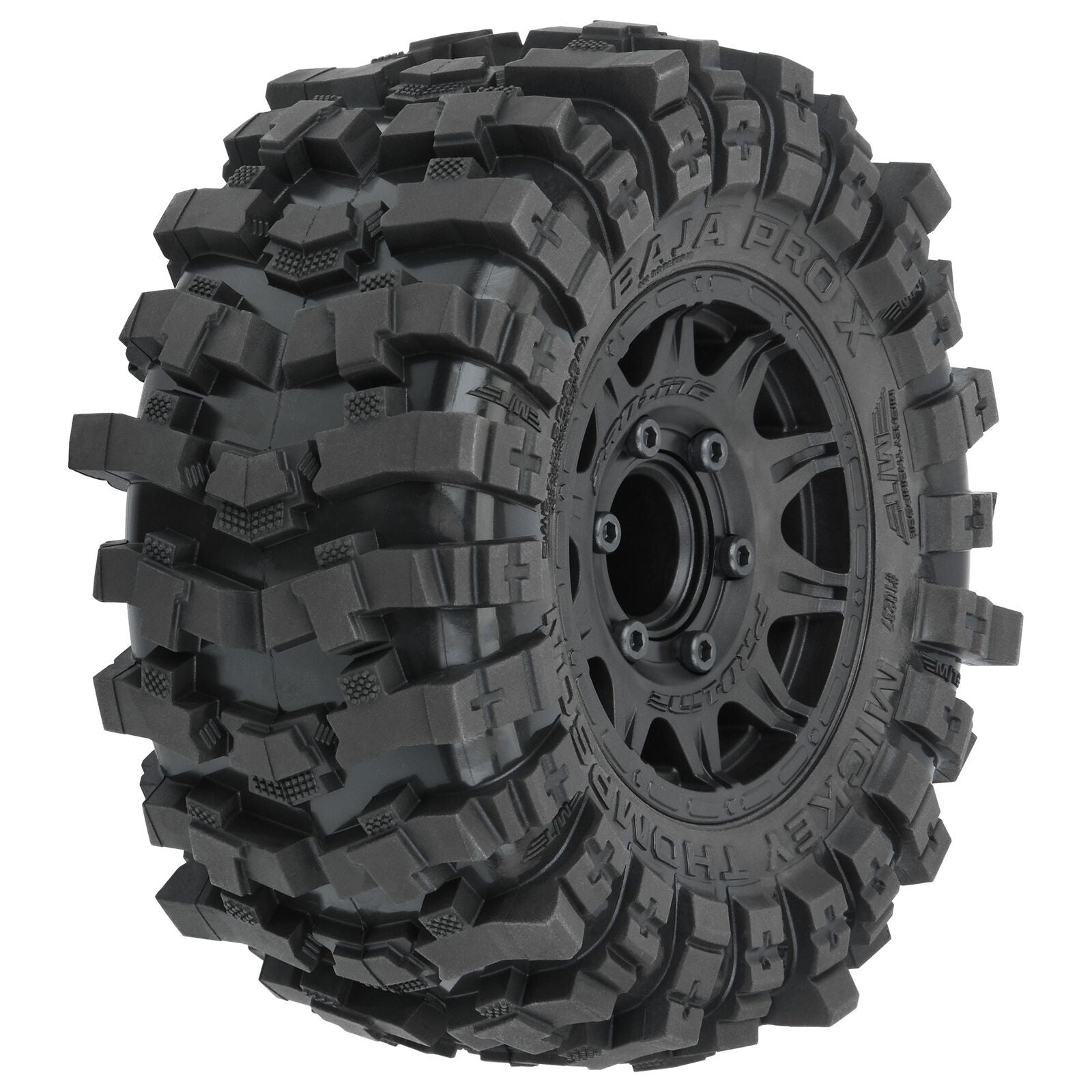PROLINE PRO1023710 1/10 Mickey Thompson Baja Pro X F/R 2.8" Tires MTD 12mm/14mm Raid (2)