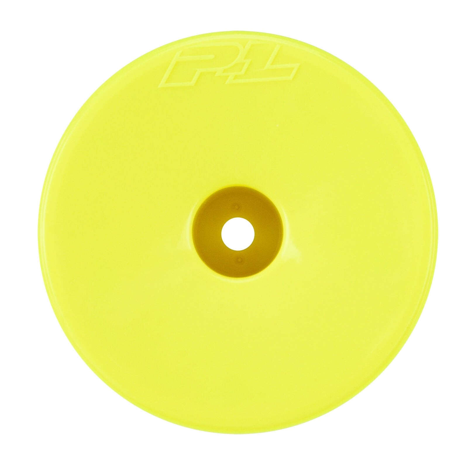 PROLINE 284602 1/10 Velocity F/R 2.2" 12mm Truck Wheels (4) Yellow: 22X-T & T6.4