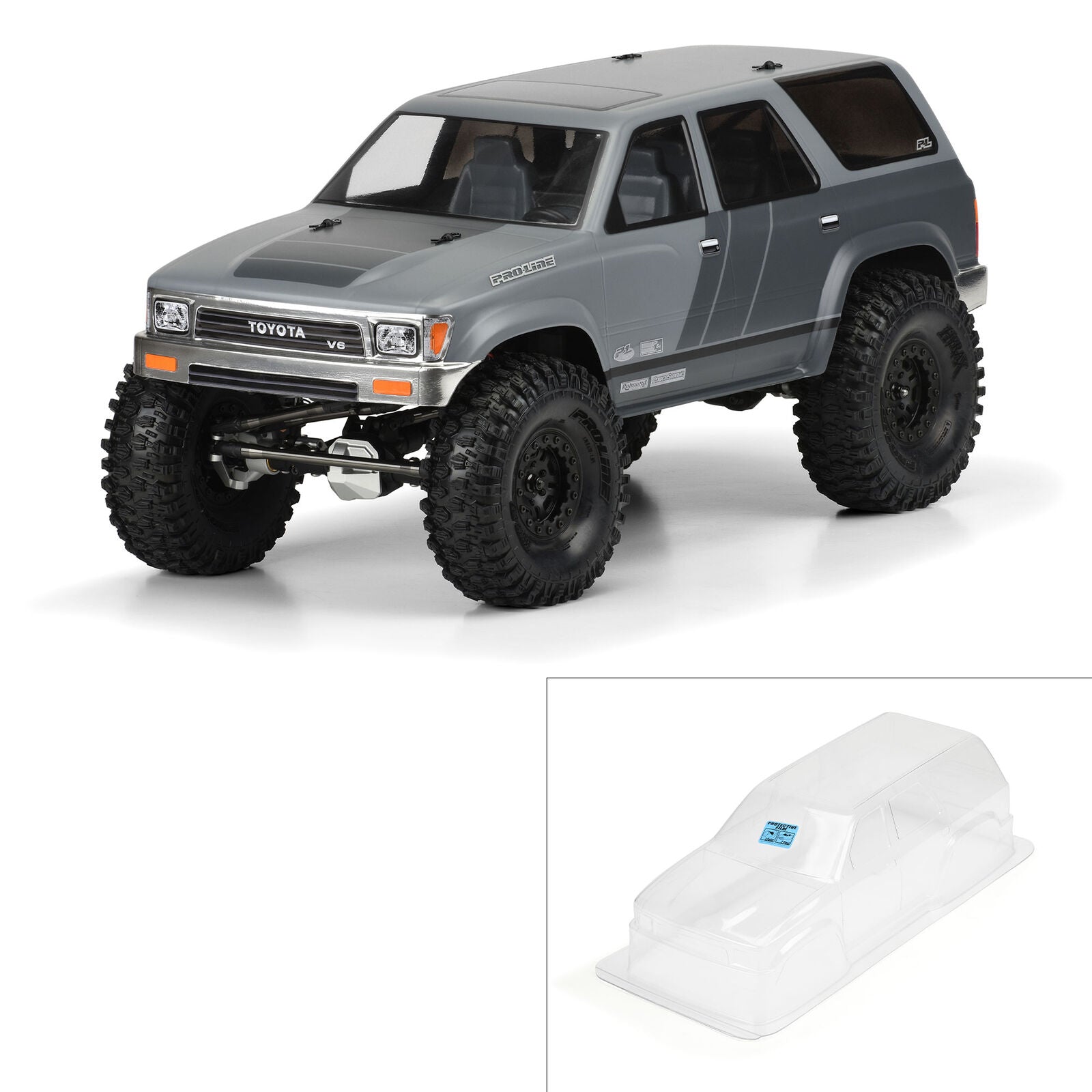 PROLINE 3481-00 Lexan Body 1991 Toyota 4Runner Clear Body for 12.3 313mm