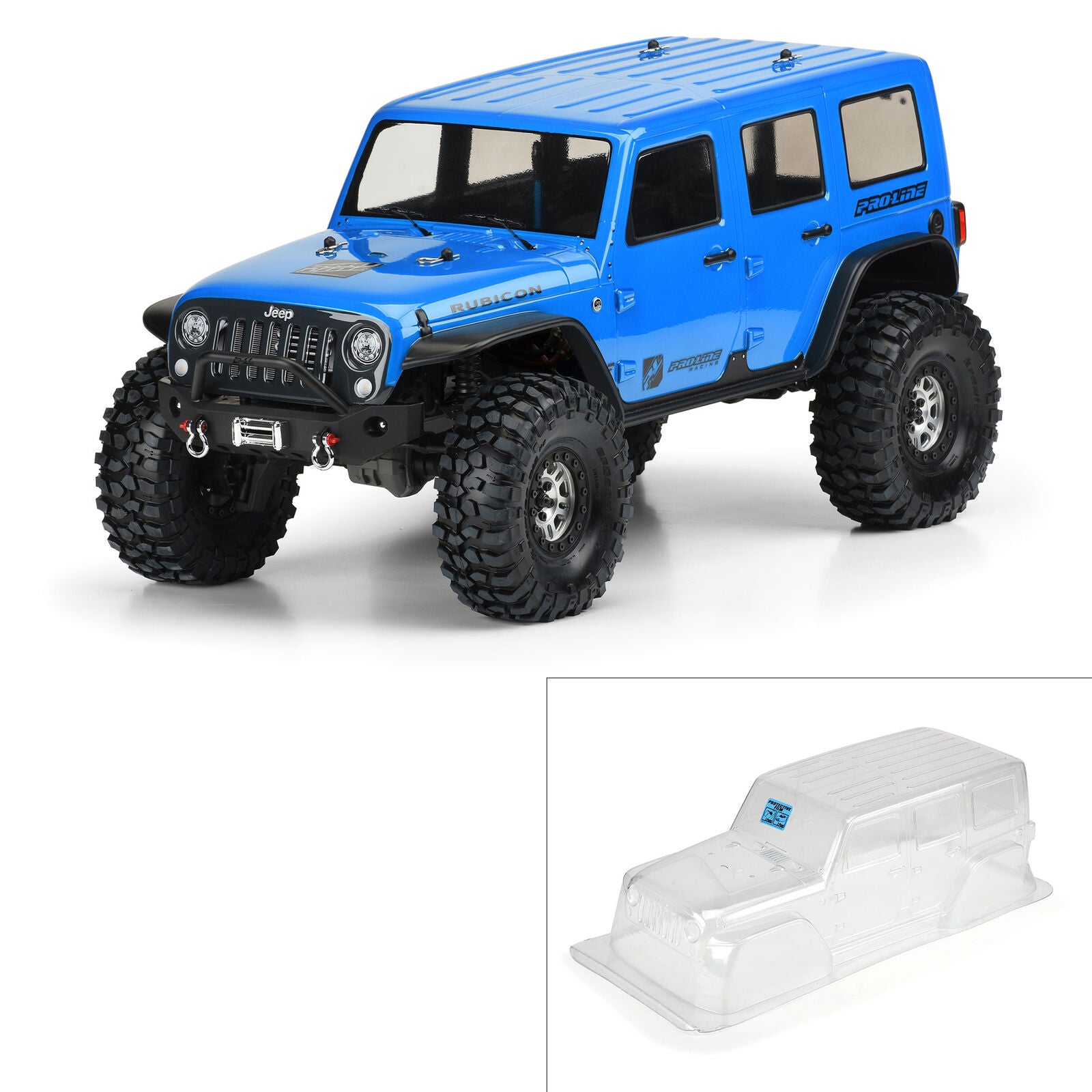 PROLINE 3502-00 Jeep Wrangler Unlimited Rubicon Body Clear for TRX-4 12.8"