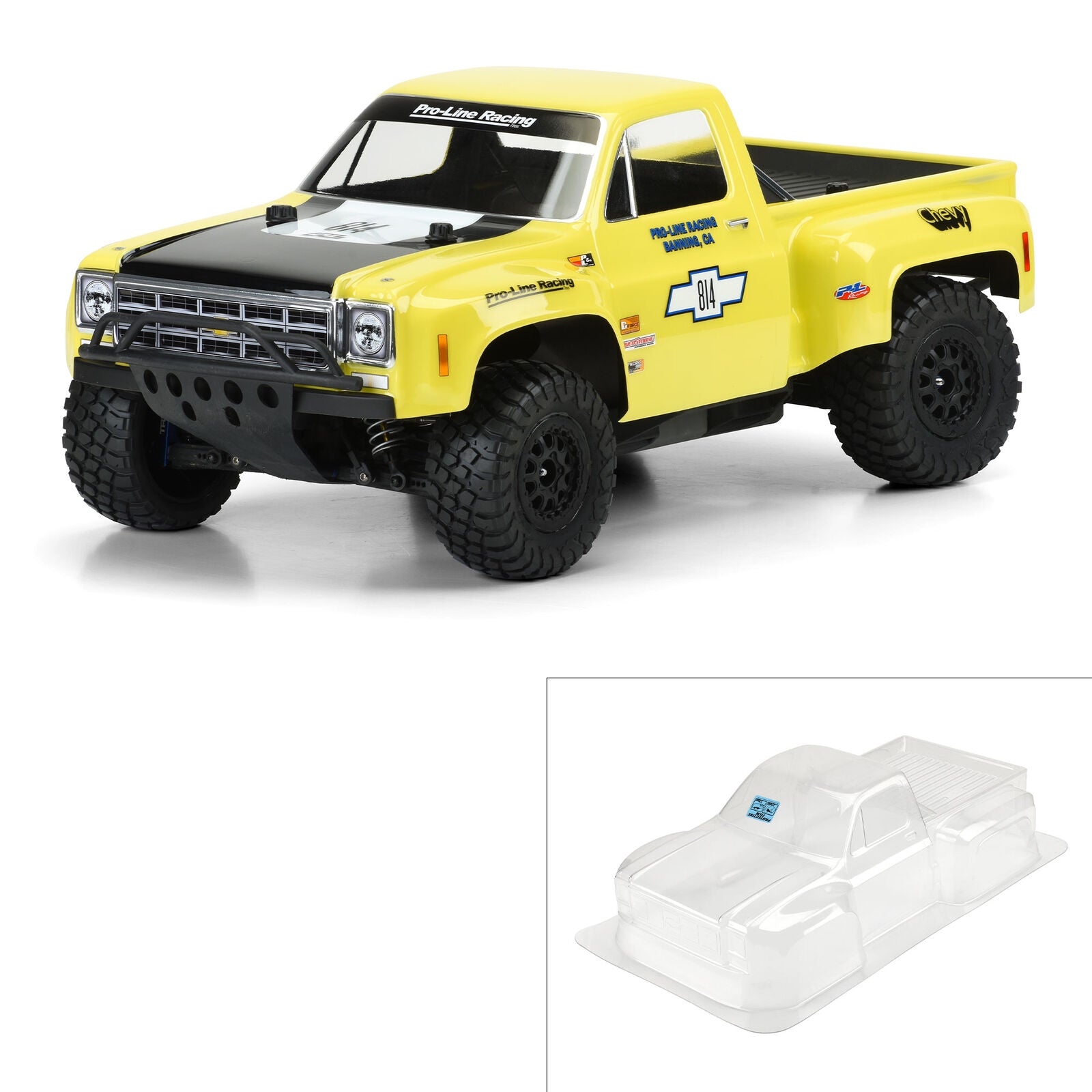 PROLINE 3510-00 Clear Body 1978 Chevy C-10 Race Truck 1/10 Slash 2WD C10