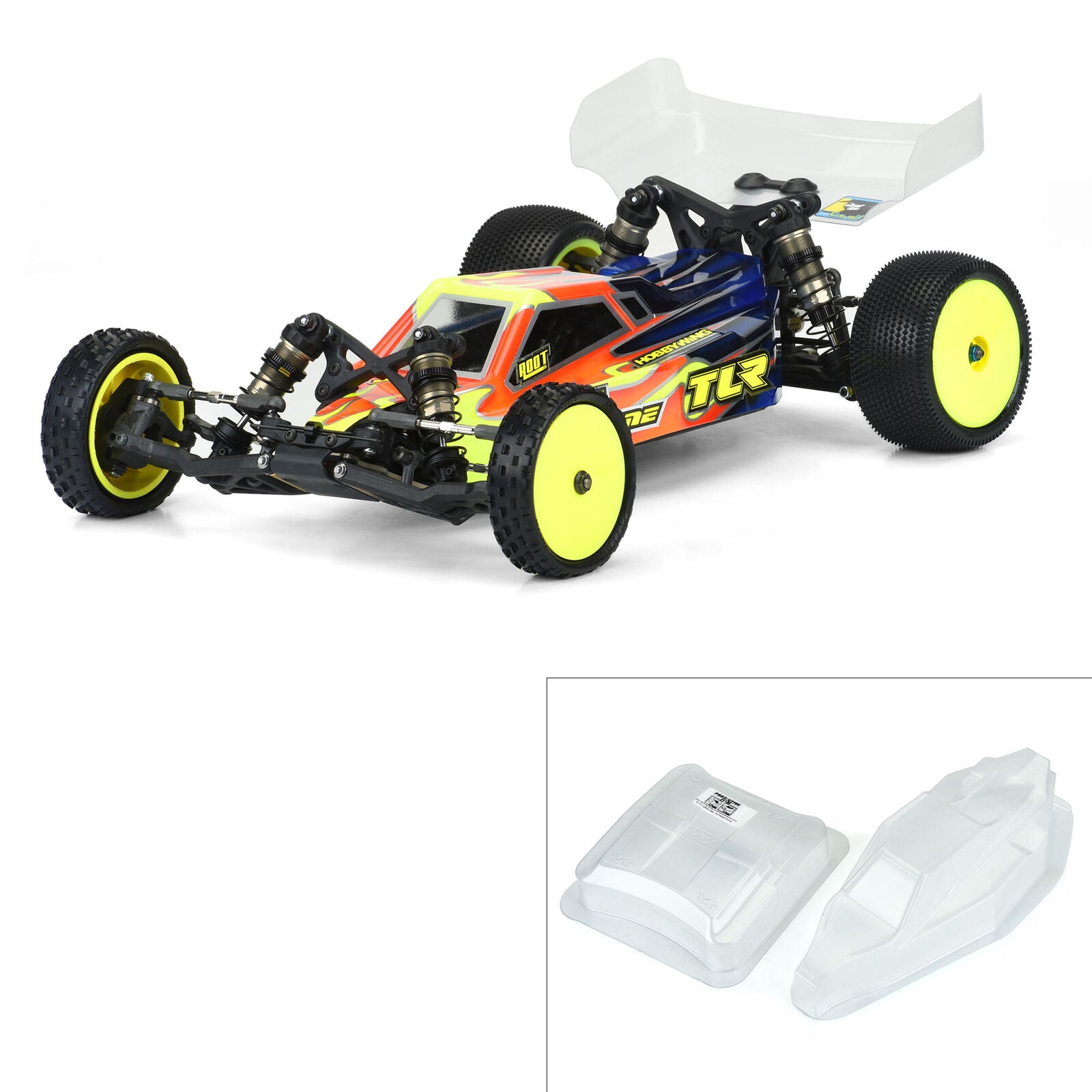 PROLINE 3540-25 Axis Light Weight Clear Body for TLR 22 5.0