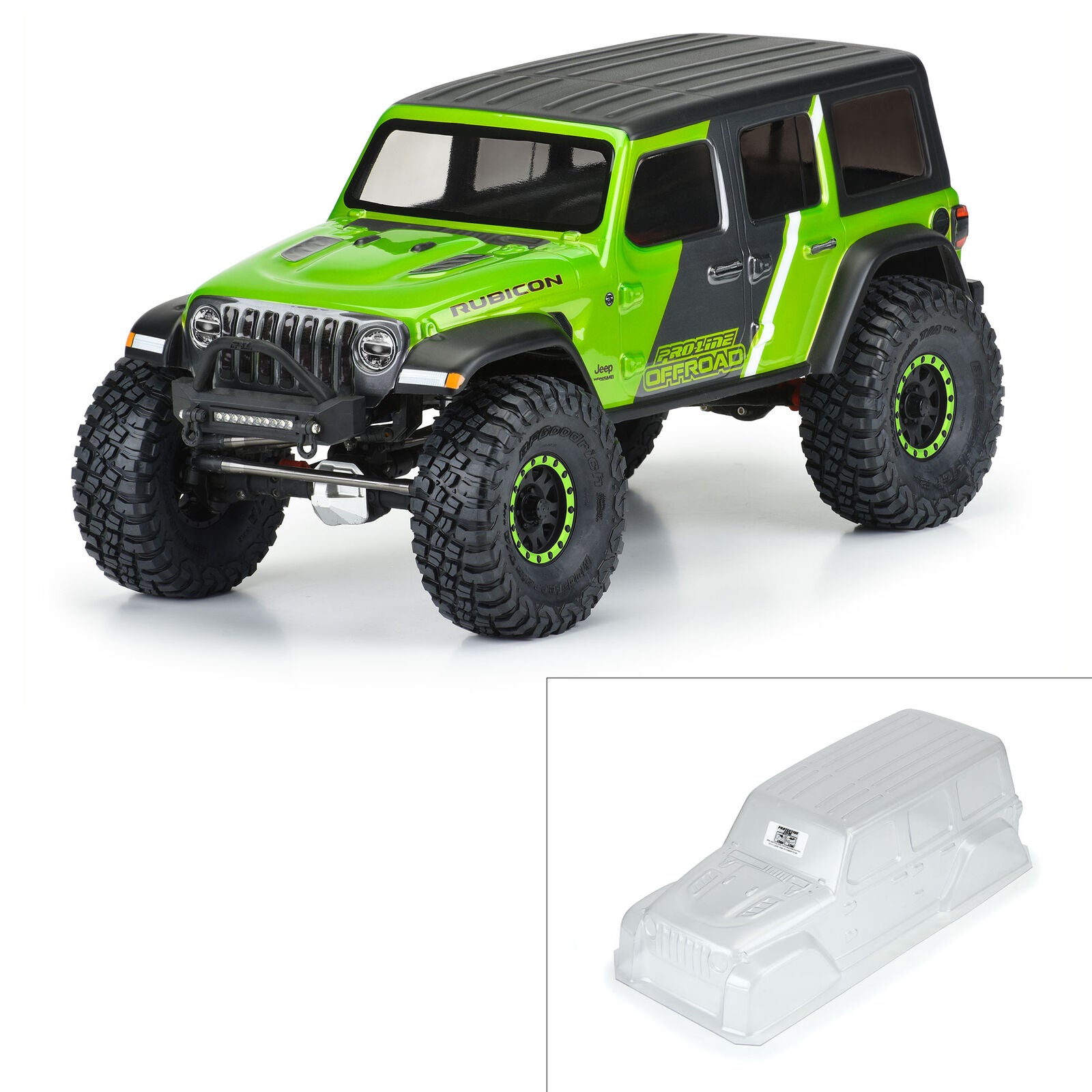 PROLINE 3546-00 Jeep Wrangler JL Unlimited Rubicon for 12.3 Clear Body