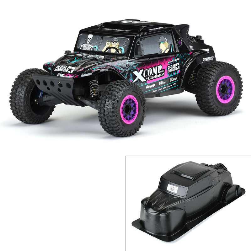 PROLINE 3563-18  Megalodon Baja Buggy Blake Wilkey Edition Body Black Desert Buggy Tough-Color for Slash® 2wd & Slash® 4x4