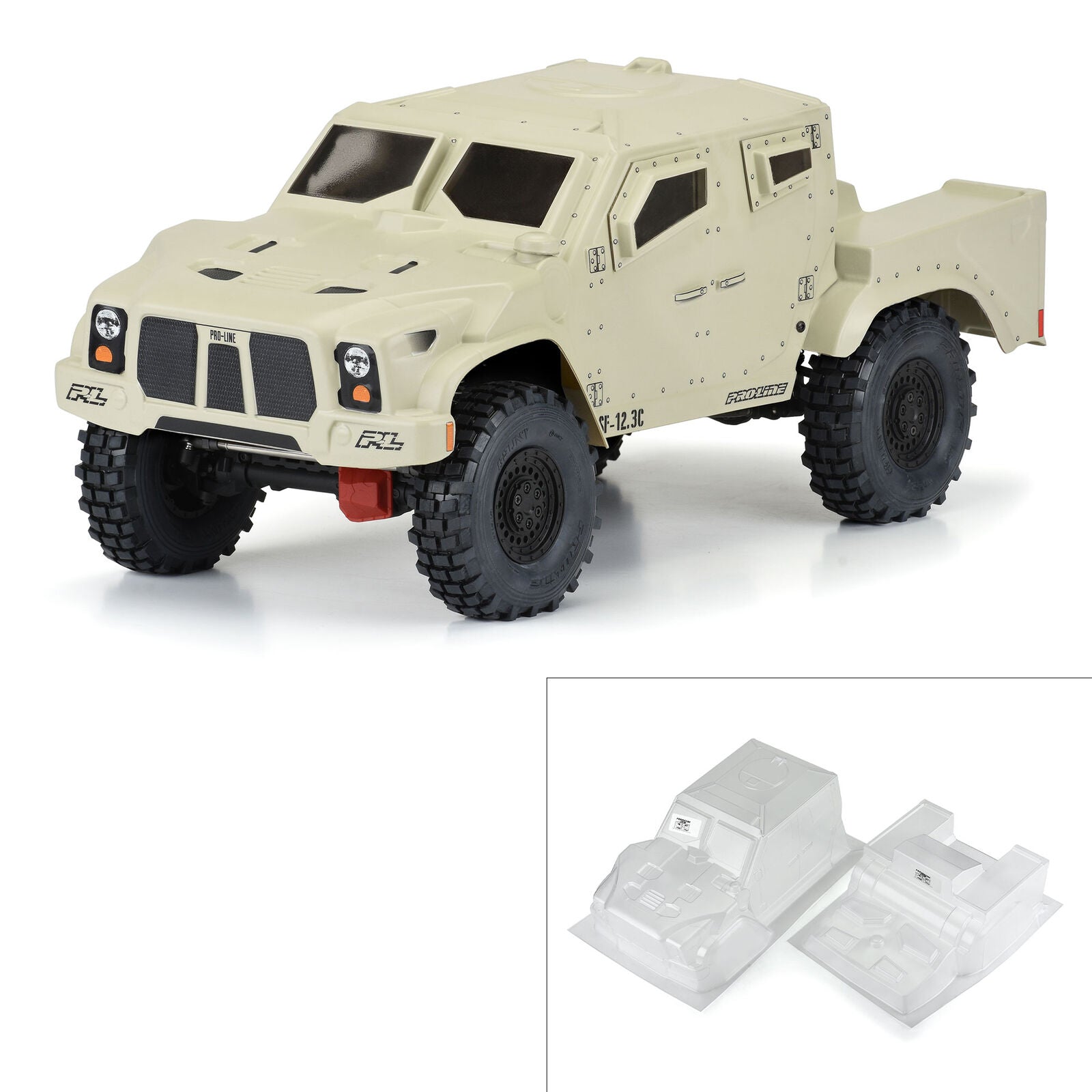 PROLINE 3576-00 Strikeforce Clear Body 12.3" (313mm)