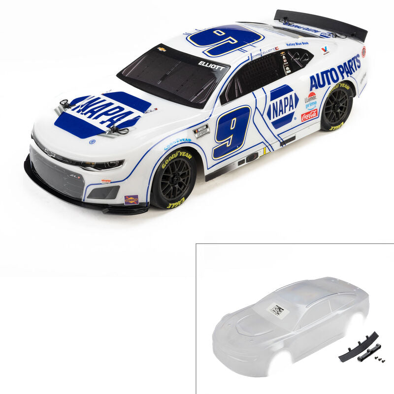 PROLINE PRO371722 Limited Edition 1/12 Chase Elliott #9 NAPA DIY Clear 2025 Body: Losi NASCAR