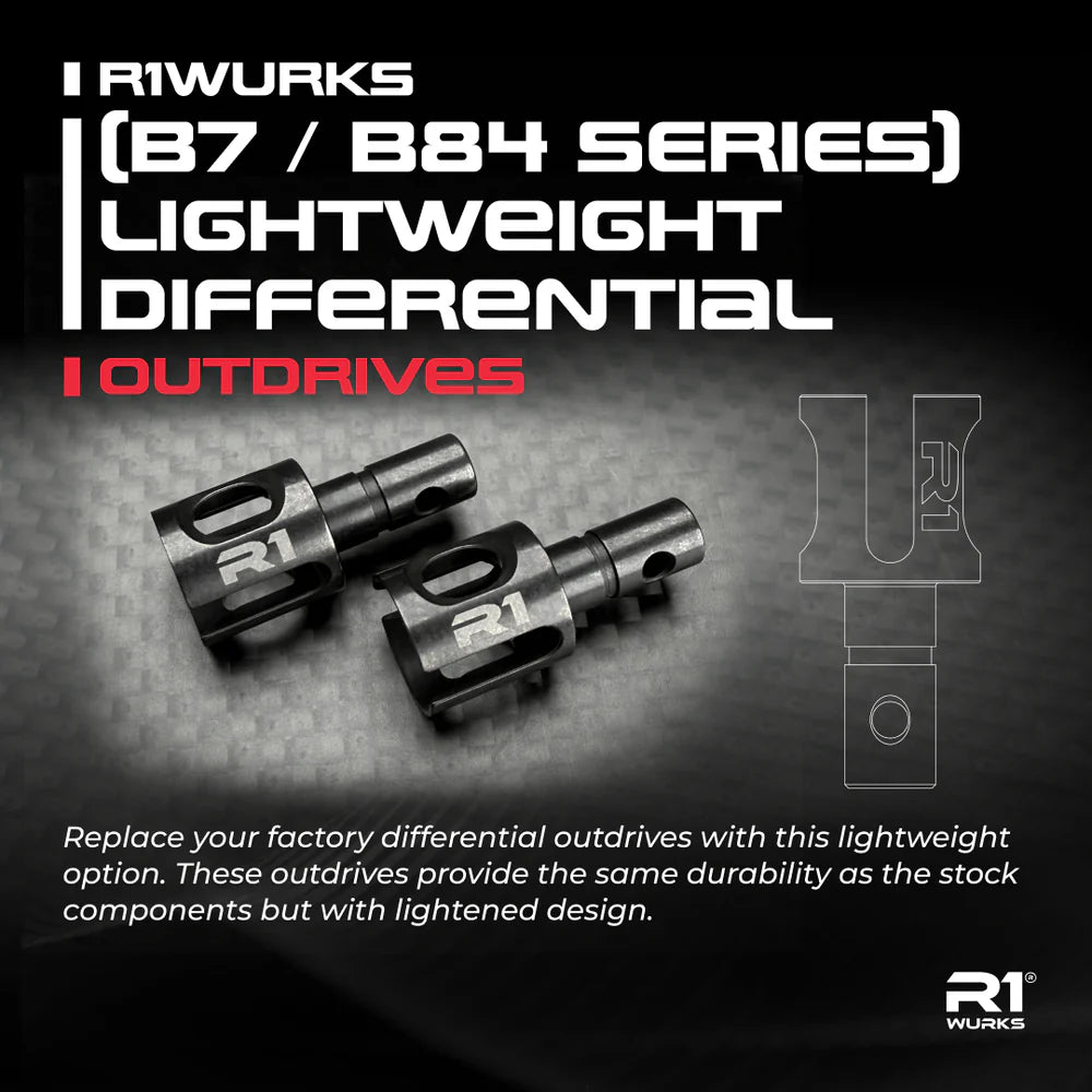 R1WURKS 900068  (B7 / B84 Series) Lightweight Differential Outdrives