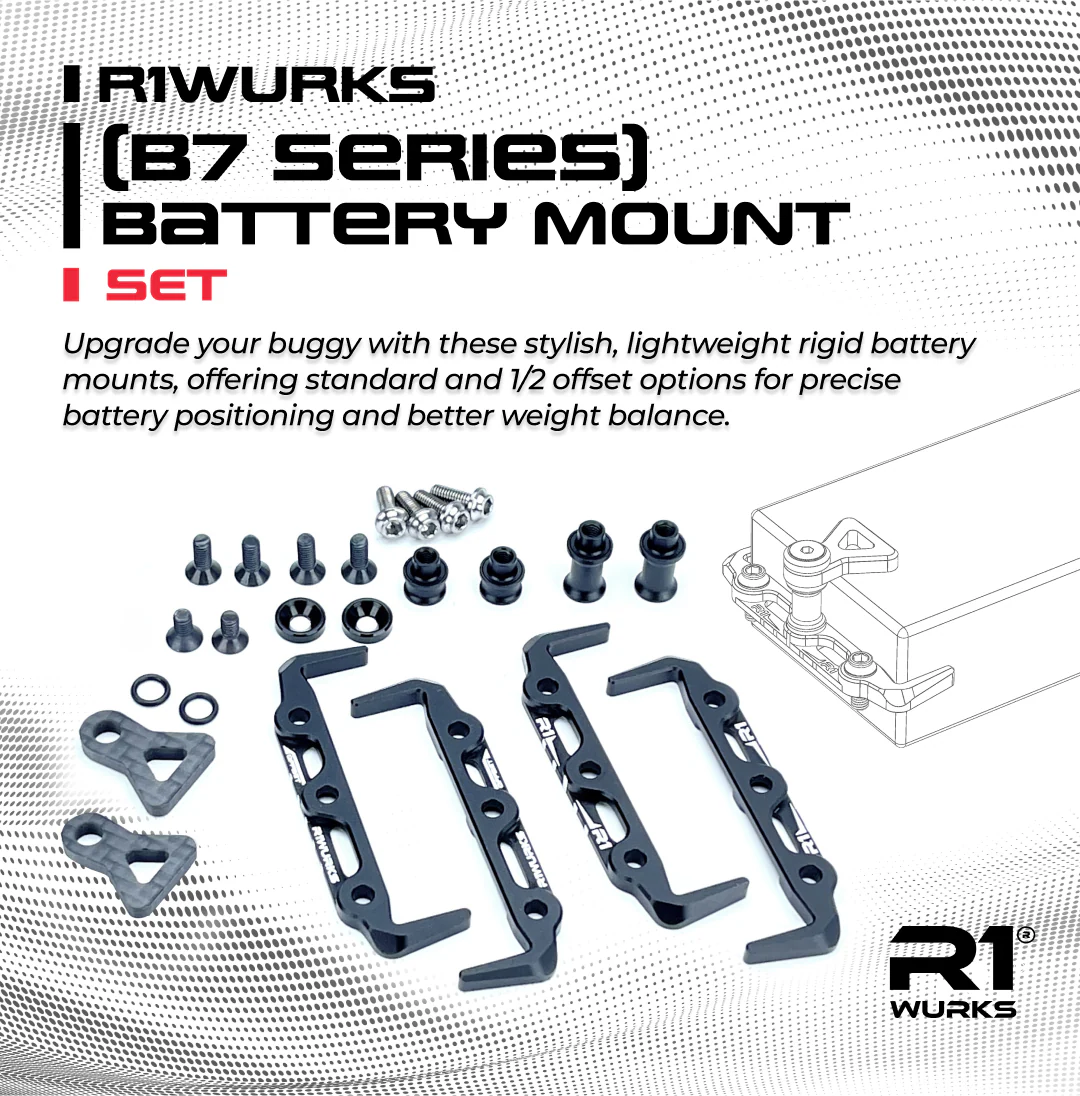 R1WURKS 900104 (B7 Series) Battery Mount Set