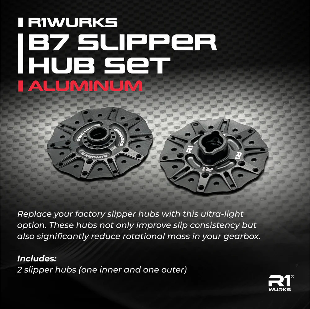 R1WURKS 900073 (B7 Series) Slipper Hub Set, Aluminum