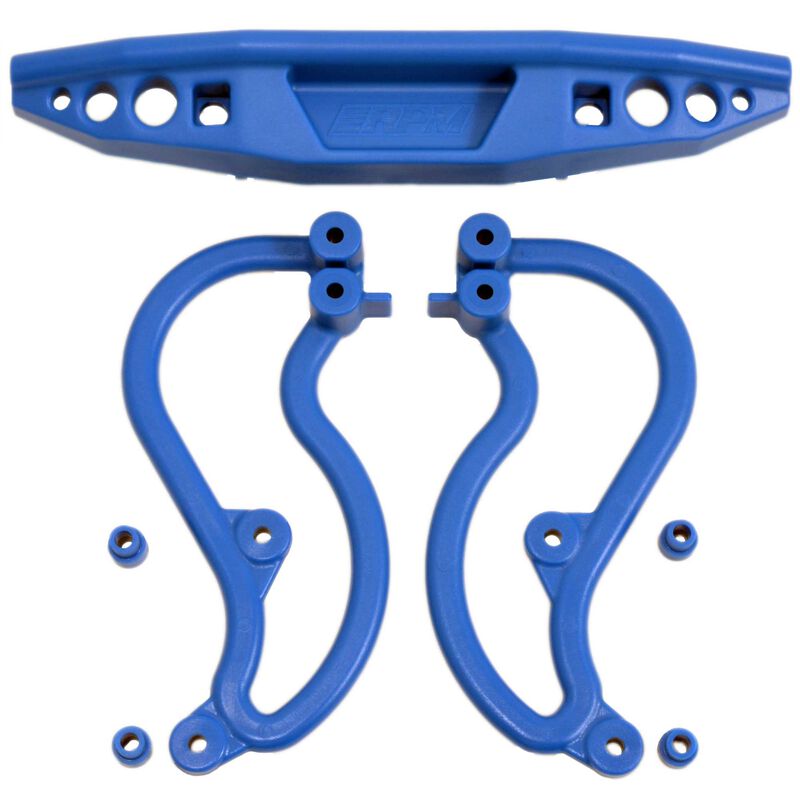 RPM 70835 Rear Bumper, Blue Stampede 2WD, Requires An RPM# 80902, Traxxas #3677, Or a Traxxas #3678 Wheelie Bar, Not Included