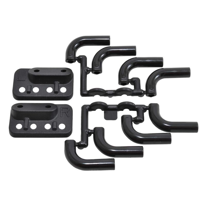 RPM 70852 Zoomies Mock Exhaust Headers Black