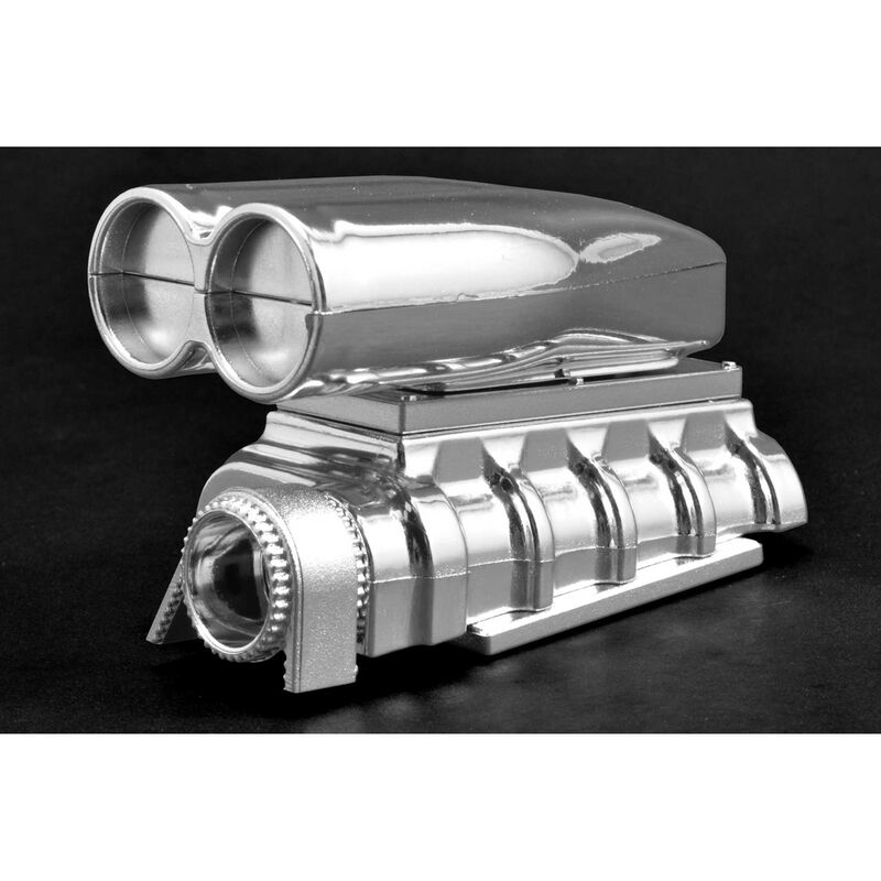 RPM 73543 Shotgun Style Mock Intake & Blower for most 1/12th - 1/8th Scale Bodies