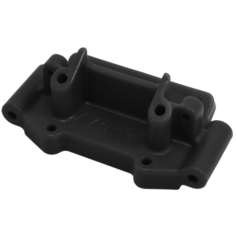 RPM 73752 Front Bulkhead Black Traxxas 2WD 1/10