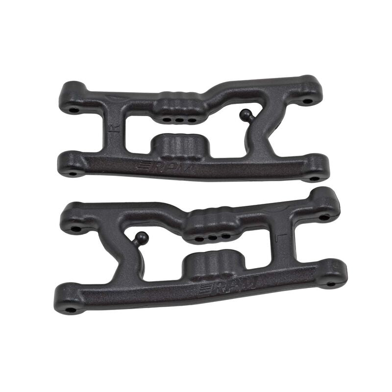 RPM 81422 Front A-Arms, Gull Wing, Black (2): B6, B6D