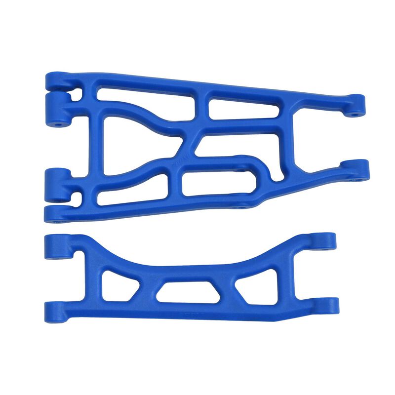 RPM 82355 Upper and Lower A-arm Pair, Blue: Traxxas X-Maxx