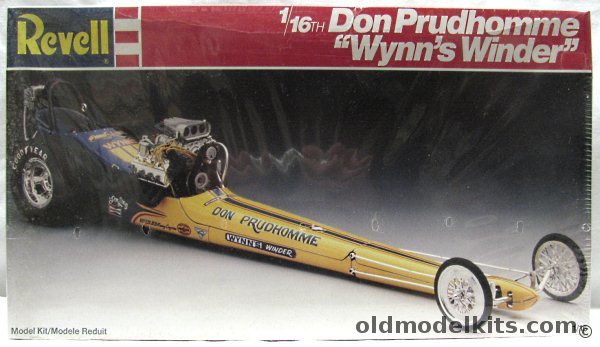 REVELL 7476 1/16 1987 Revell Don Prudhomme Wynns Winder Dragster