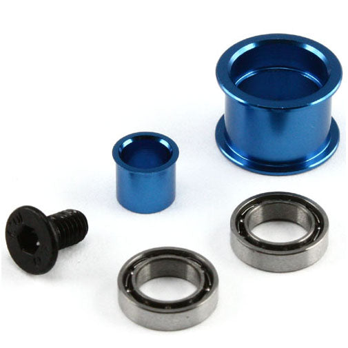YEAH RACING SC10X-038DB Belt Tensioner with Aluminum Wheel For Team Associated SC10 4x4