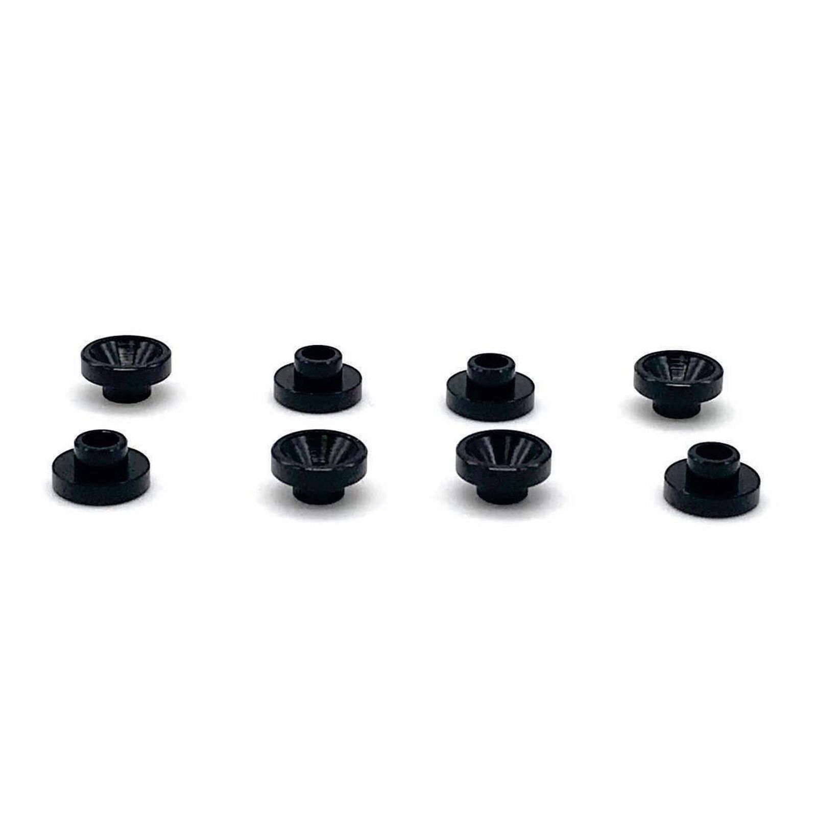 REEFS RC REEFS48 Servo Washers 8pk- Black