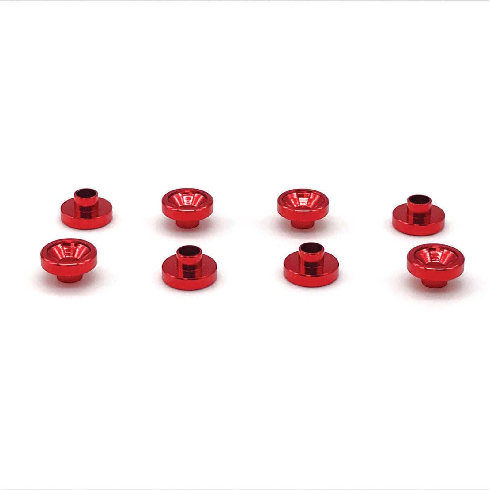 REEFS RC REEFS53 Servo Washers 8pk- Red