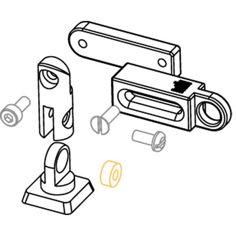 SPEKTRUM SPM6703 Spektrum Neck Strap Adapter DX7