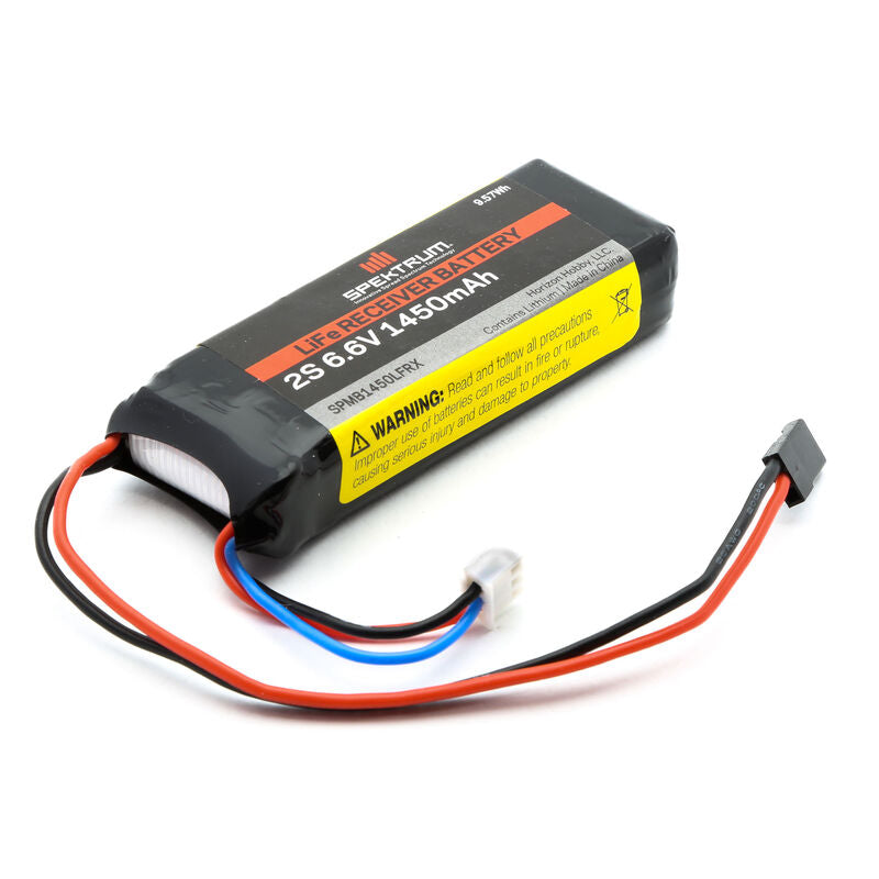 SPEKTRUM SPMB1450LFRX 6.6V 1450mAh 2S LiFe Receiver Battery