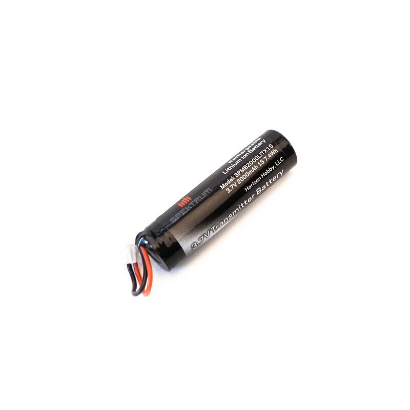 SPEKTRUM SPMB2000LITX1S 3.7V 1S 2000mAh LiPo Transmitter Battery NX6 NX8