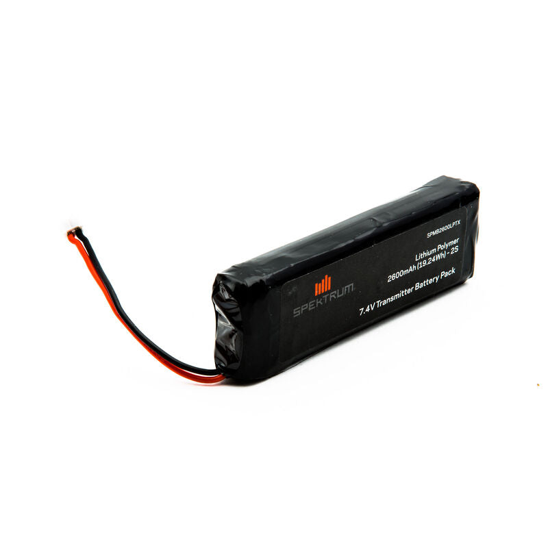 SPEKTRUM SPMB2600LPTX 2600mAh LiPo Transmitter Battery: DX18