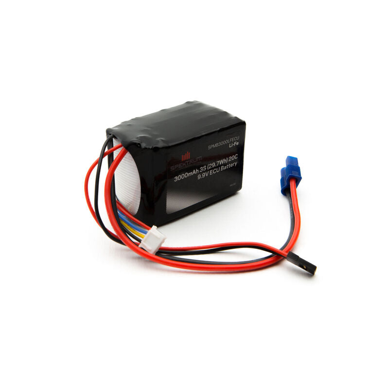 SPEKTRUM SPMB3000LFECU 9.9V 3000mAh 3S Li-Fe ECU Battery