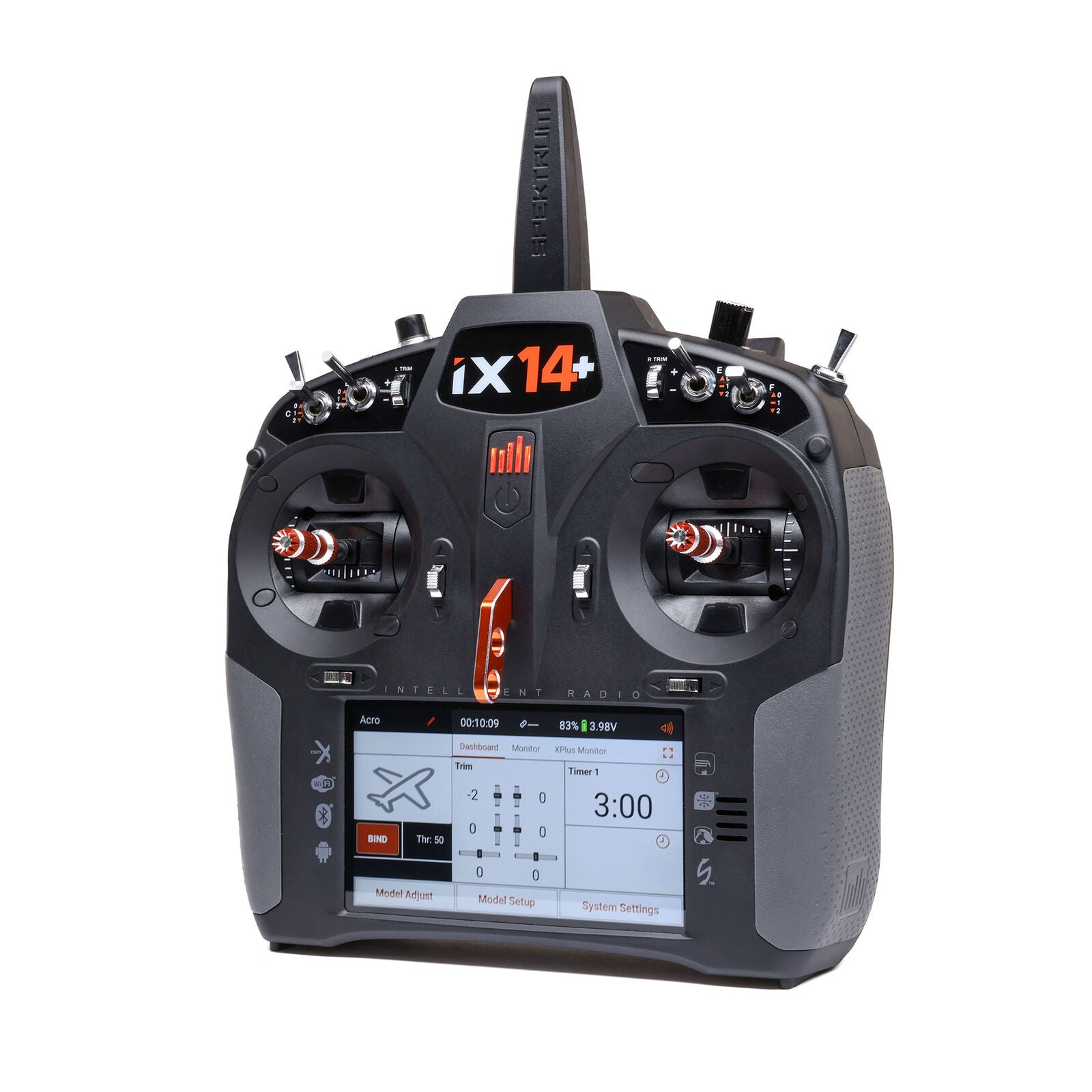 SPEKTRUM SPMR14010 iX14+ 20-Channel DSMX Transmitter Only