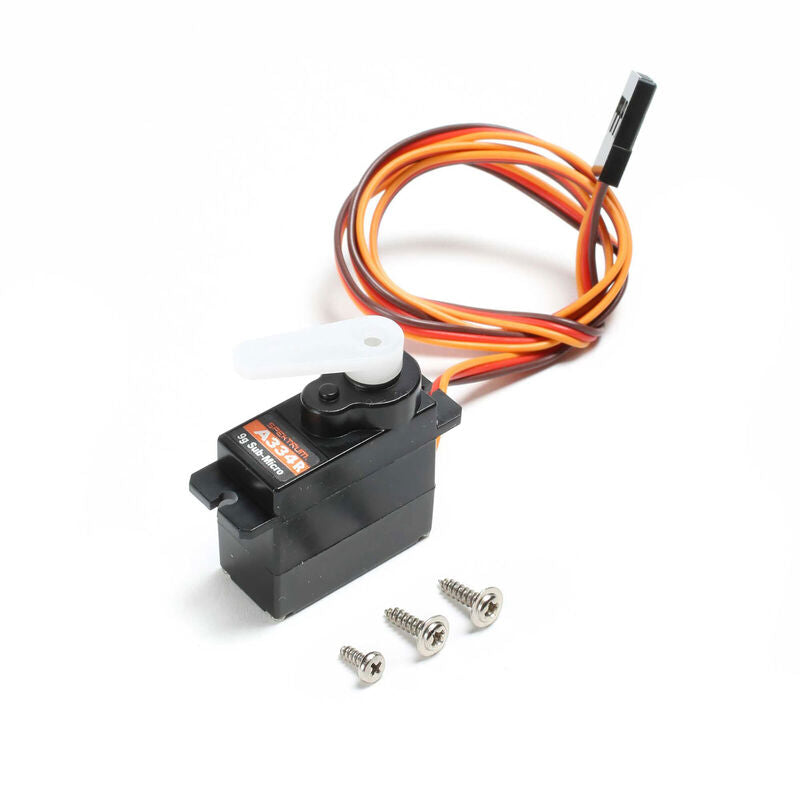SPEKTRUM SPMSA334R A334R Sub-Micro Digital 9g Plastic Gear Servo (Reverse)