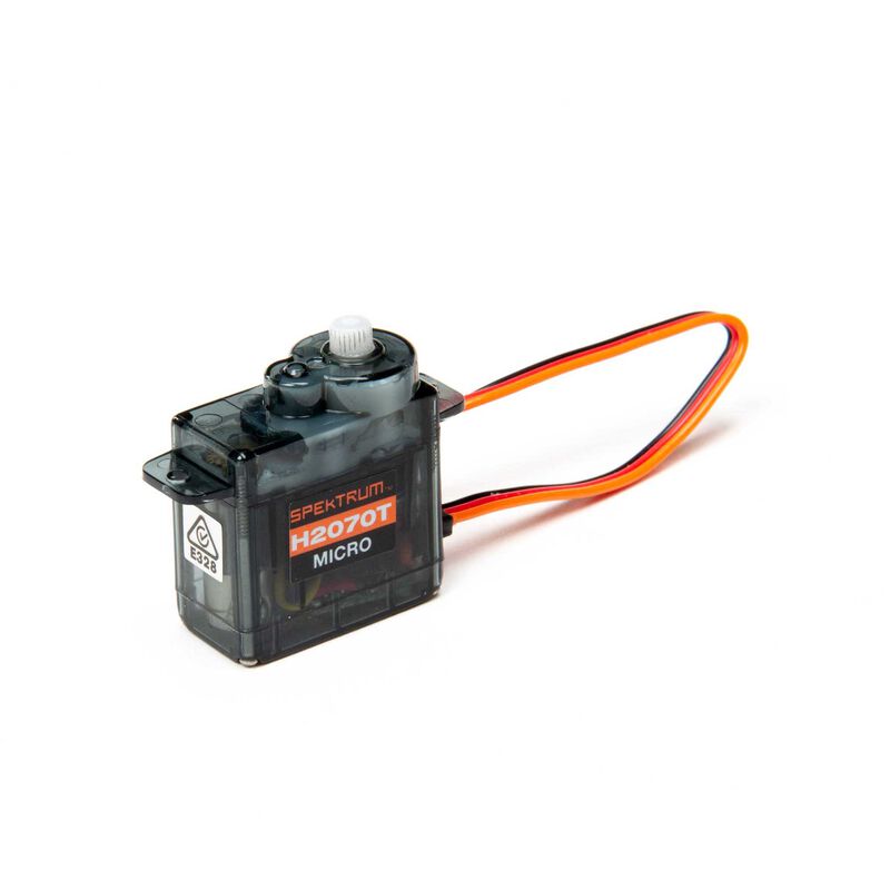 SPEKTRUM SPMSH2070T H2070T Sub-Micro Digital 7.5g Metal Gear Heli Tail Servo -Eflite Packaging