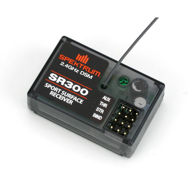 SPEKTRUM SPMSR300 SR300 3-Channel DSM Sport Surface Receiver