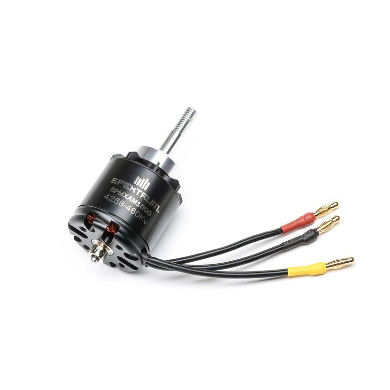 SPEKTRUM SPMXAM1000 4258-460Kv 14-Pole Brushless Motor: P-51D 1.5m Mustang