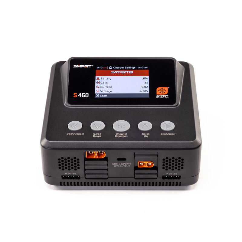 SPEKTRUM SPMXC3040 S450 G2 AC/DC Smart Charger 4x50W