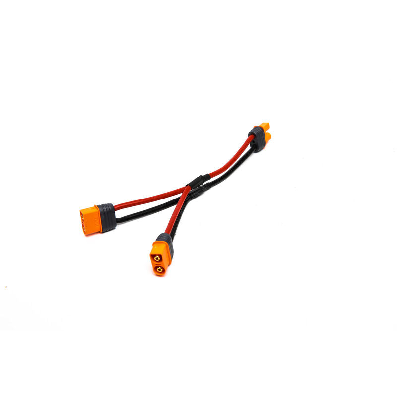 SPEKTRUM SPMXCA307 Parallel Y-Harness: IC3 Battery with 6" Wires, 13 AWG